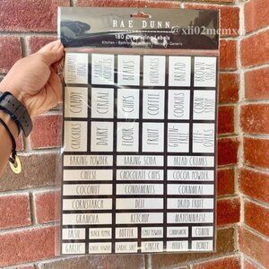RAE DUNN ORGANIZING LABELS 1CT
